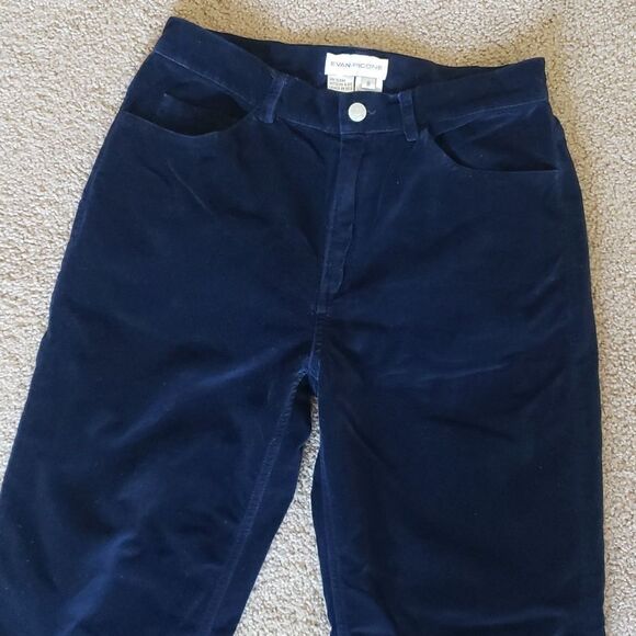 Evan-Picone Navy Blue Pants - Picture 1 of 9